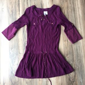 Matilda Jane BlackBerry Tunic Polka Dots